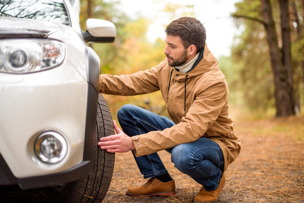 checking car